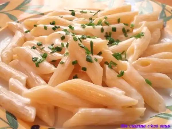 Recette Penne à la crème de parmesan, inspirée par jean-françois piège