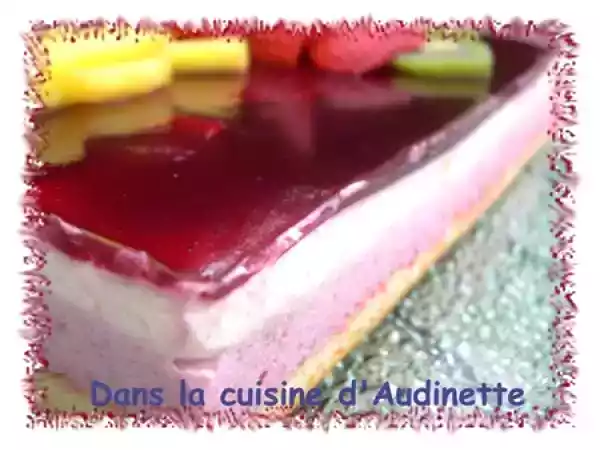 Recette Bavarois fruits exotiques et fruits rouges