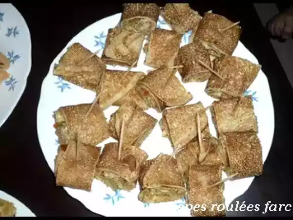 Recette Crepes roulees farcies