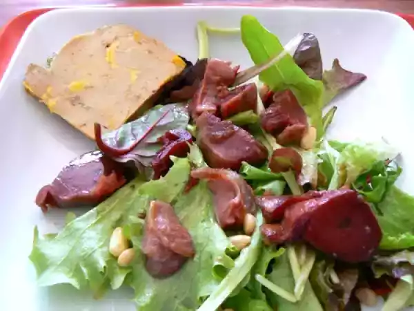 Recette La salade du sud-ouest