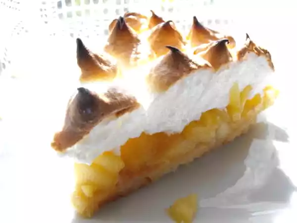 Recette Tarte meringuée aux pommes trop trop bonne !