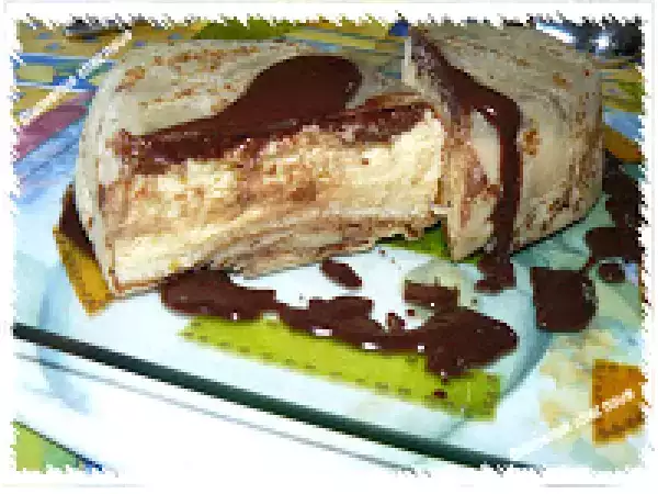 Recette Aumonière citron - chocolat croustillant.
