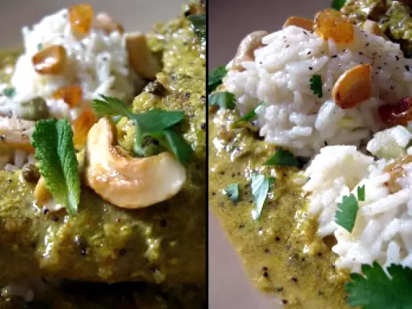 Recette Chicken biryani délice du kérala