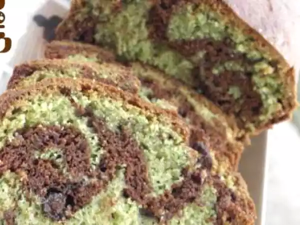 Recette Marbré chocolat pistache