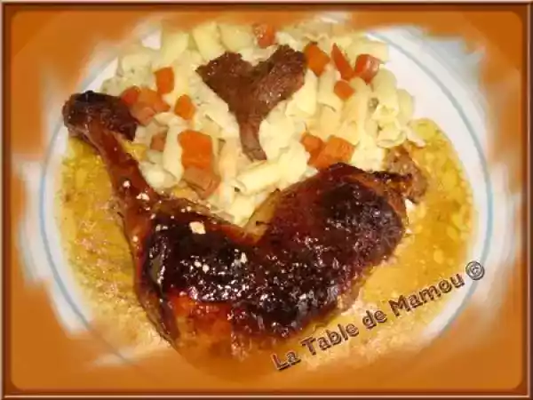 Recette Pintades, sauce au foie gras, sauce aux girolles