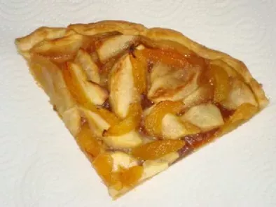Recette La tarte pomme abricot