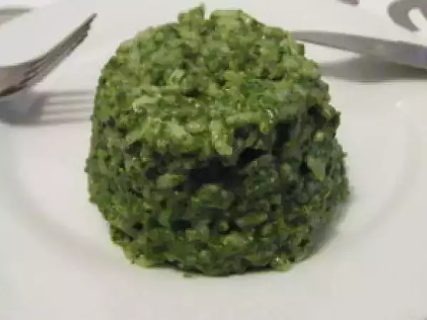 Recette Riz aux épinards
