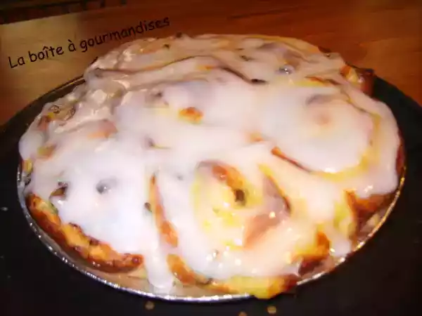 Recette Chinois (brioche aux raisins)