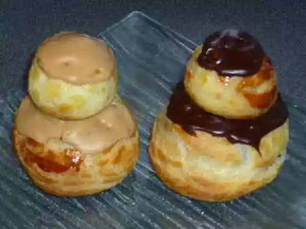 Recette Religieuses chocolat et cafe