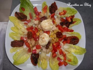 Recette Salade de chevre au chorizo