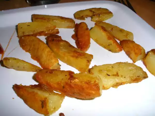 Recette Nuggets de poulet et potatoes maison