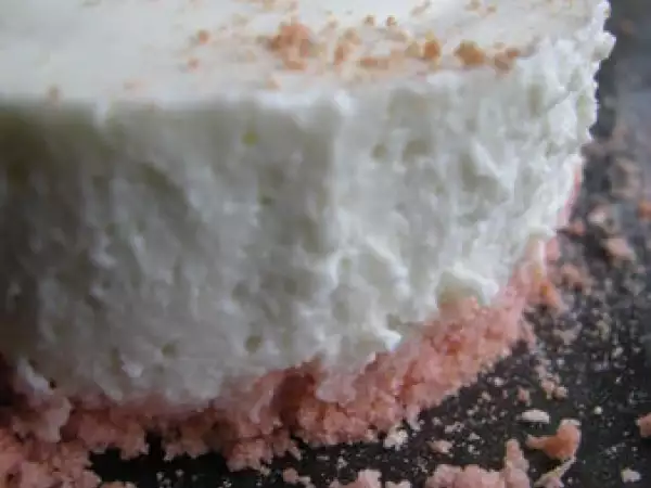 Recette Le cheesecake à la violette