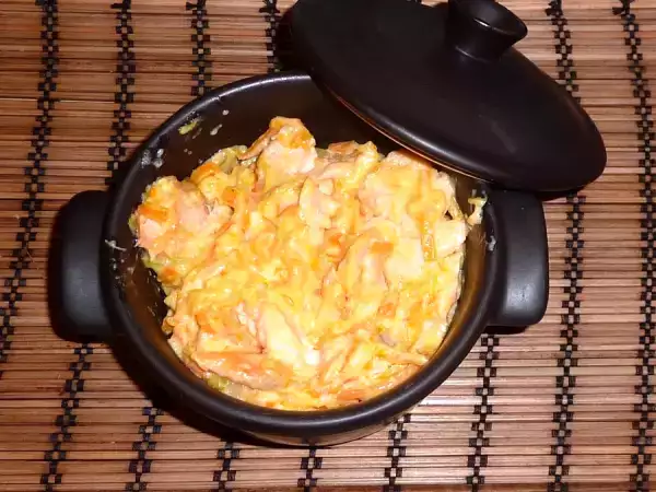 Recette Cassolettes de saumon