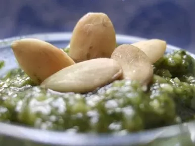 Recette Pesto au basilic et graines de courge