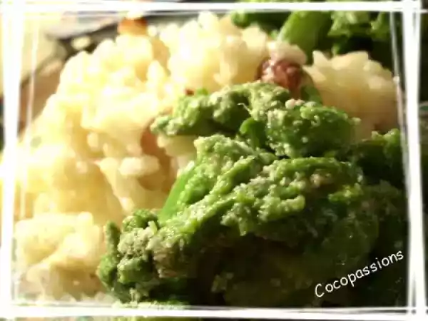 Recette Risotto aux asperges vertes et noisettes