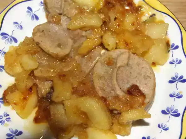 Recette Fondant au coing et pommes caramélisées à la fleur de sel et branle bas de combat