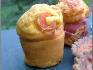 Recette Duo de mini muffins pour apéritif dinatoire