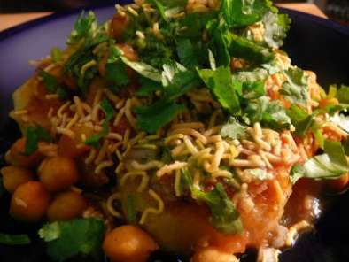 Recette Indian street food - ragda pattice