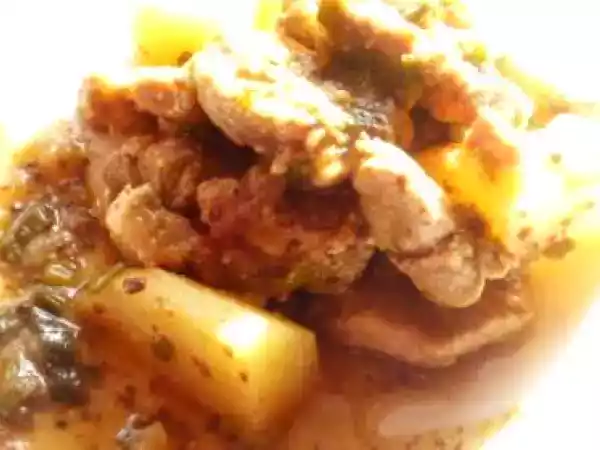 Recette Saute de porc revisité....