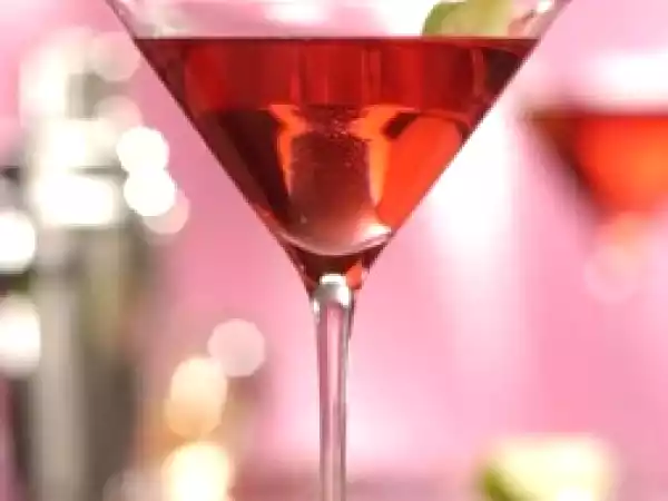 Recette Noël, des idées de cocktails : cocktail cosmopolitan