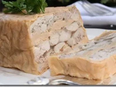 Recette Terrine pressée de caille, ris de veau et foie gras