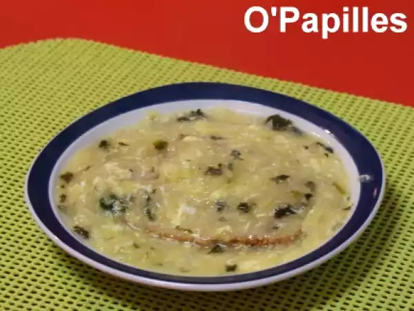 Recette Soupe aux pommes de terre et persil