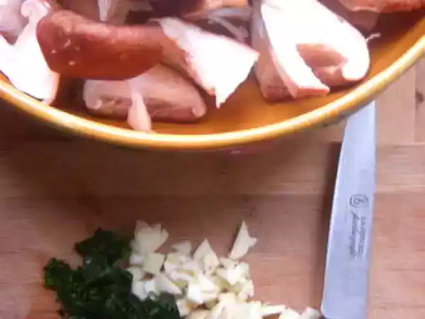 Recette Shiitakés sautés à l'ail et persil