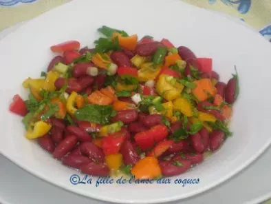 Recette Salade de haricots rouges