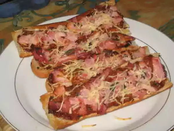 Recette Tartine du dimanche soir