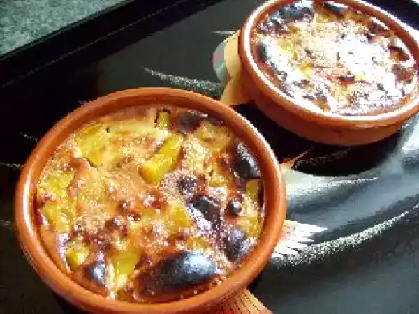 Recette Petits flans coco-mangue