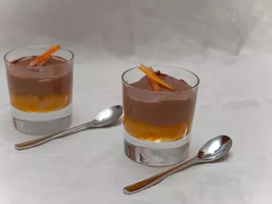 Recette Mousse au chocolat sur marmelade de clémentines