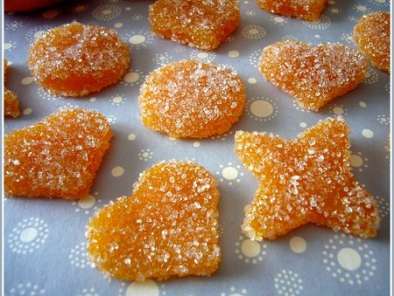 Recette La mandarine: pâte de fruit et sorbet