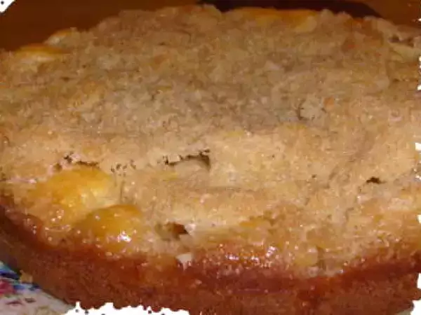 Recette Succulent gateau pommes / banane qui croustille la coco !