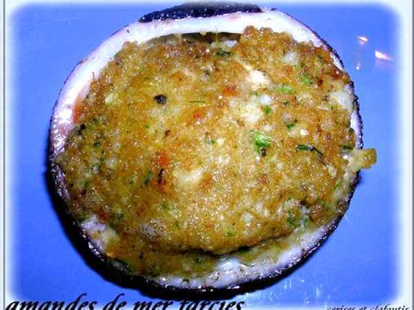Recette de gratinée aux amandes de mer savoureuse