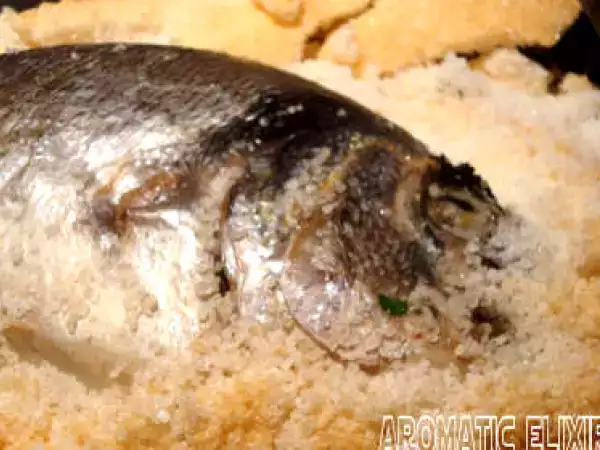 Recette Dorade en croute de sel
