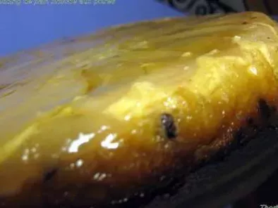 Recette Pudding de pain brioché aux poires