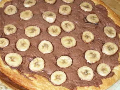 Recette Tarte nutella-banane