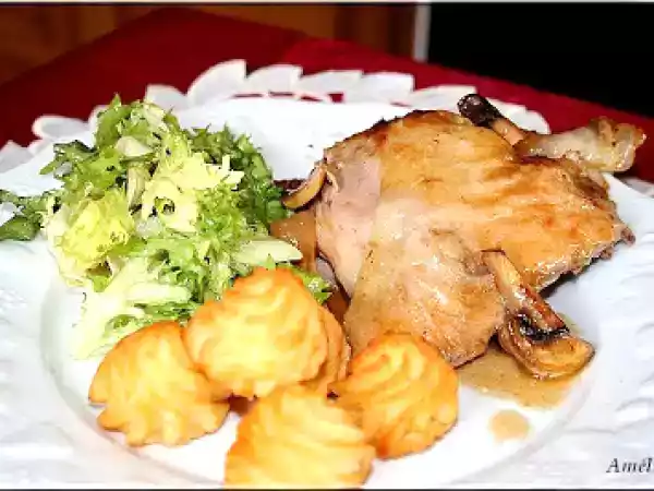 Recette Canette de barbarie farcie au porto