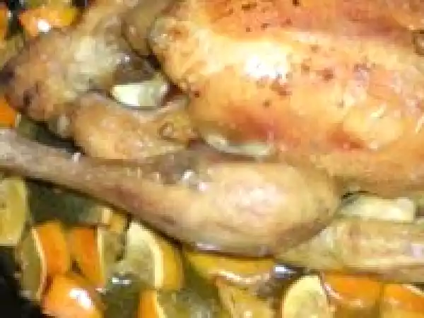 Recette Poulet bergamote citron