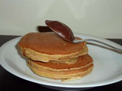 Recette Pancakes aux noisettes.