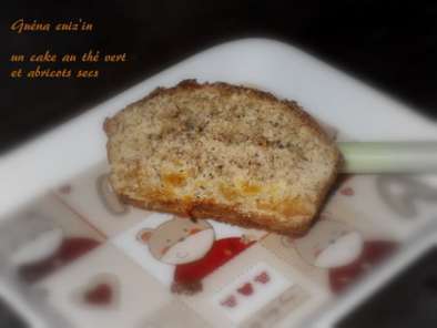 Recette Cake au thé vert et abricots secs