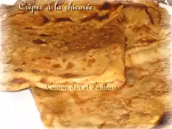 Recette Crêpes à la chicorée