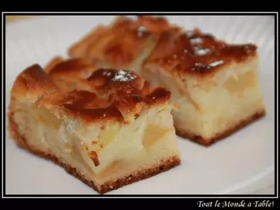 Recette Gâteau moelleux aux pommes sans oeufs (spécial allergies alimentaires)