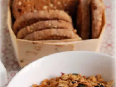 Recette Graines et céréales : granola et sablés au quinoa