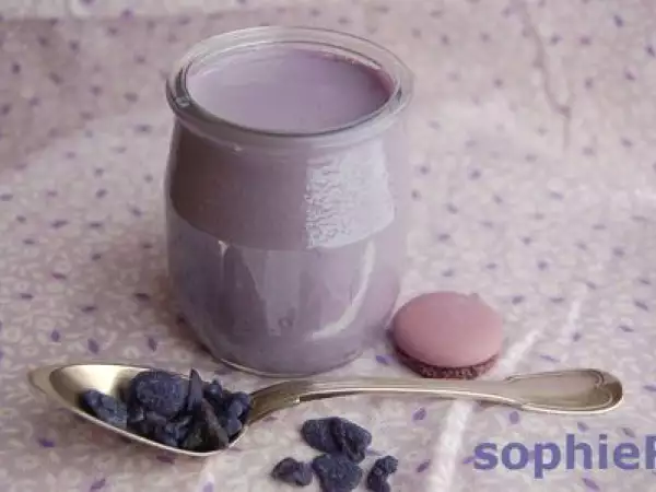 Recette Yaourt à la violette