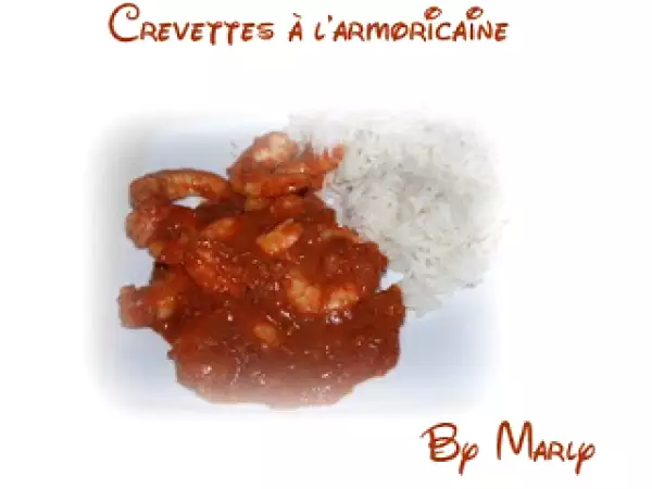 Recette Crevettes à l'armoricaine