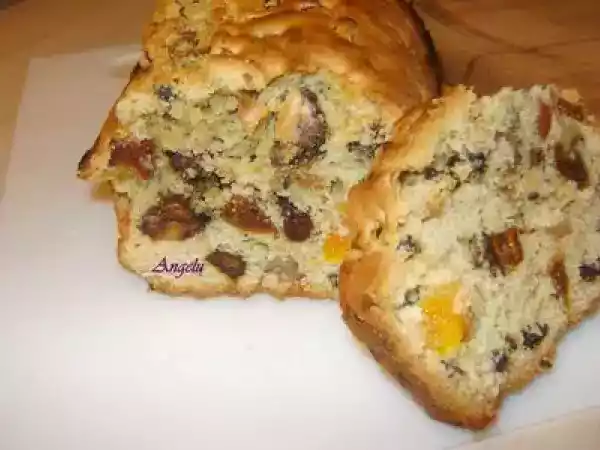 Recette Cake aux 6 fruits secs