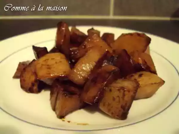 Recette Radis noirs caramélisés