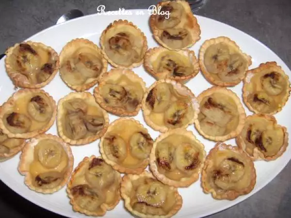 Recette Mini tartelettes a la banane