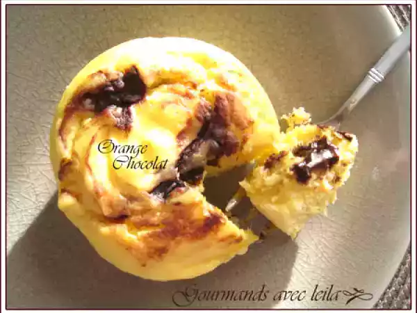 Recette Moelleux orange chocolat sans sucre terriblement bon, chez gal